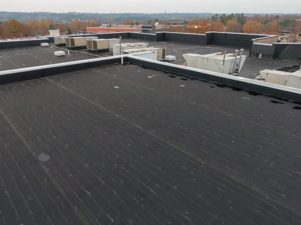 Commercial Roof Photos - Drone