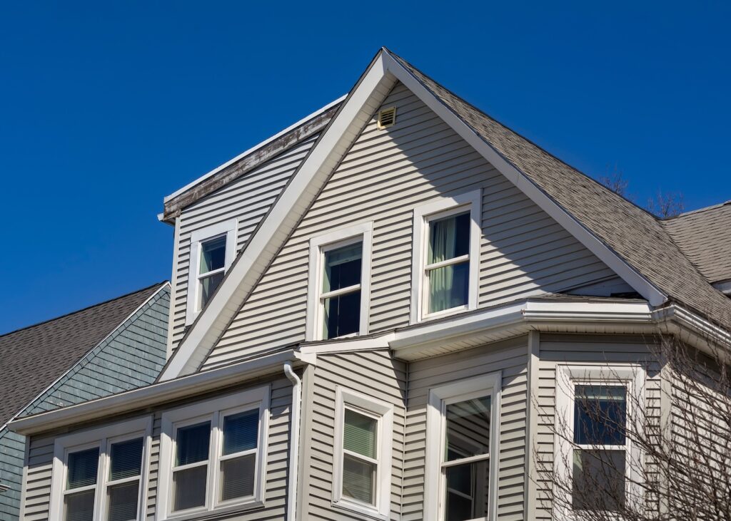 Single family home, Brighton city, Massachusetts, USA
