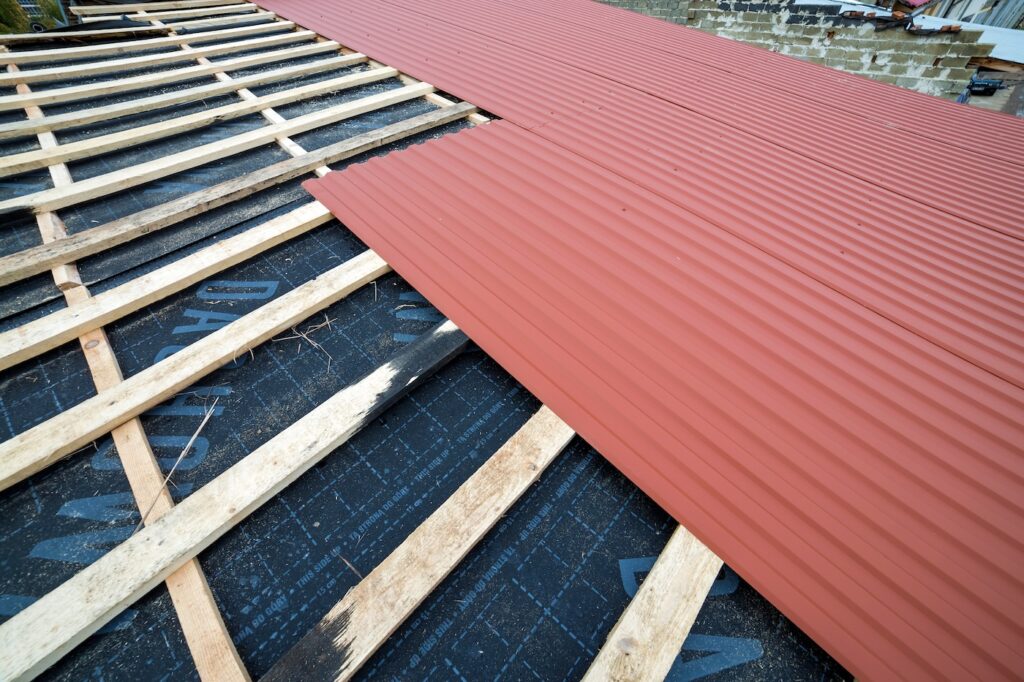metal roof underlay