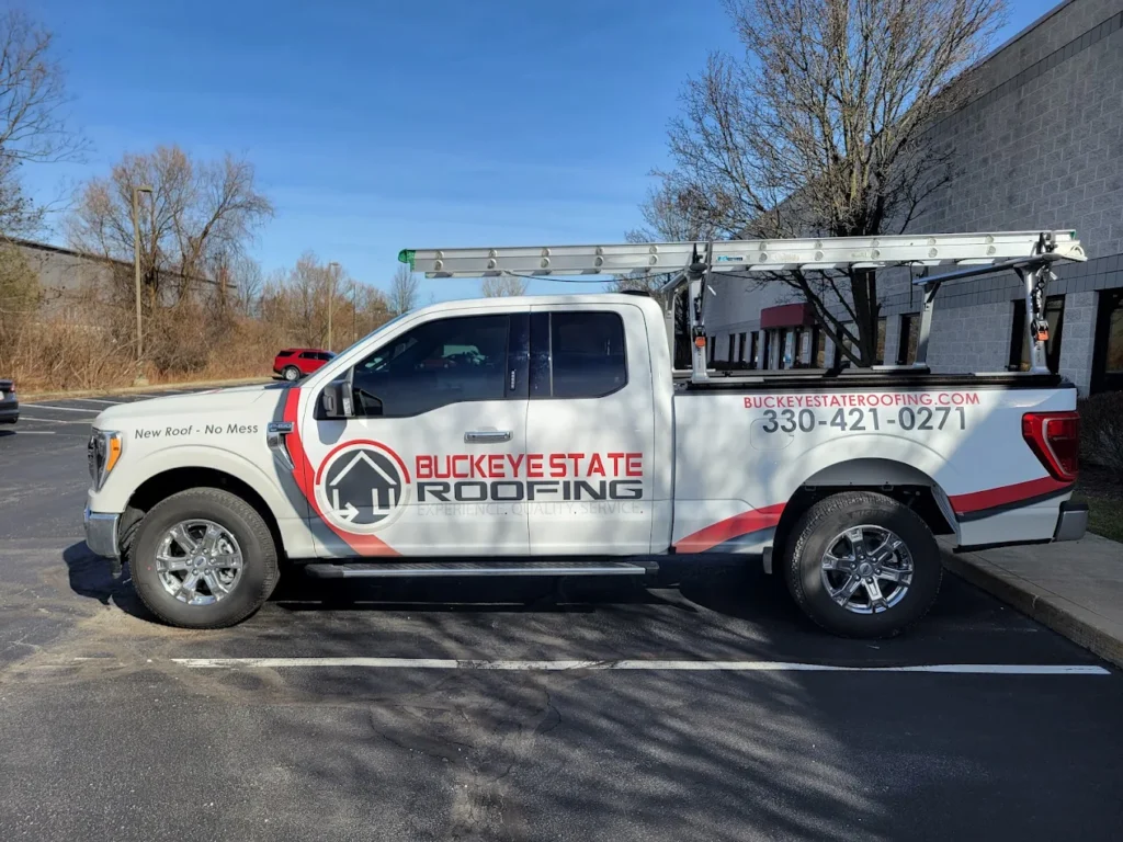 Buckeye state roofing truck