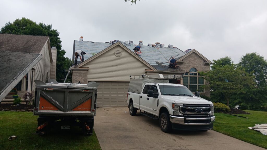 Buckeye roof repair truck