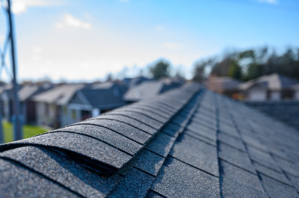 Asphalt shingle roof