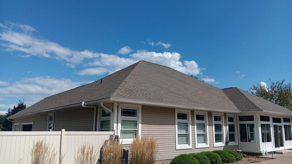 Hip and Valley roof house