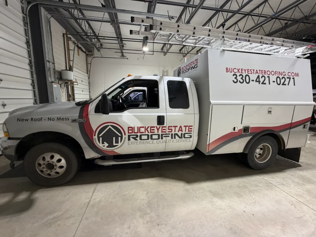 Buckeye roofing truck
