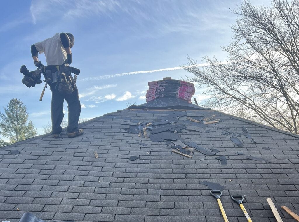 Emergency roof repair