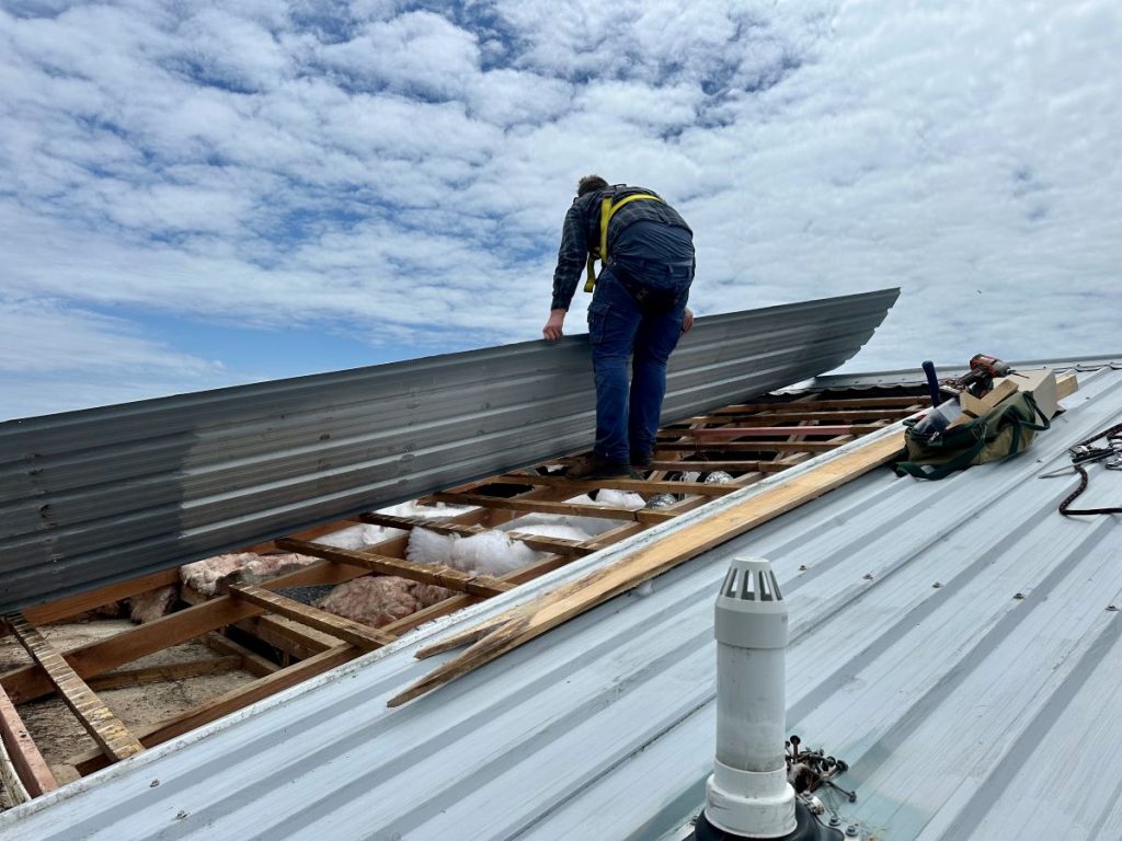corrugated roof replacement